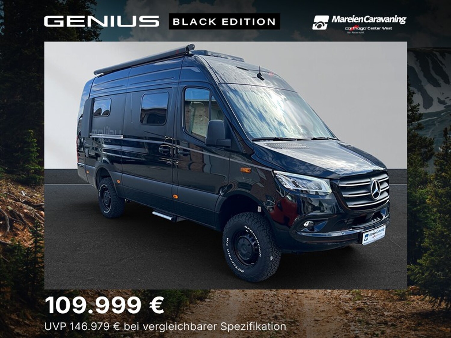 Malibu Genius 641 LE 4×4 – Black Edition