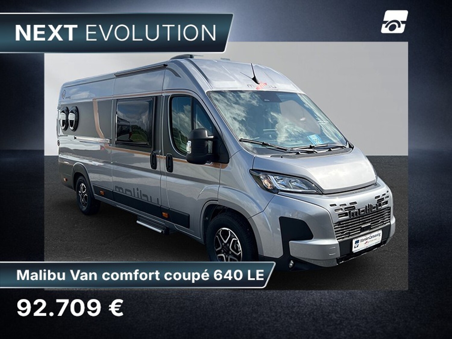 Malibu Van comfort coupé 640 LE – Next Evolution