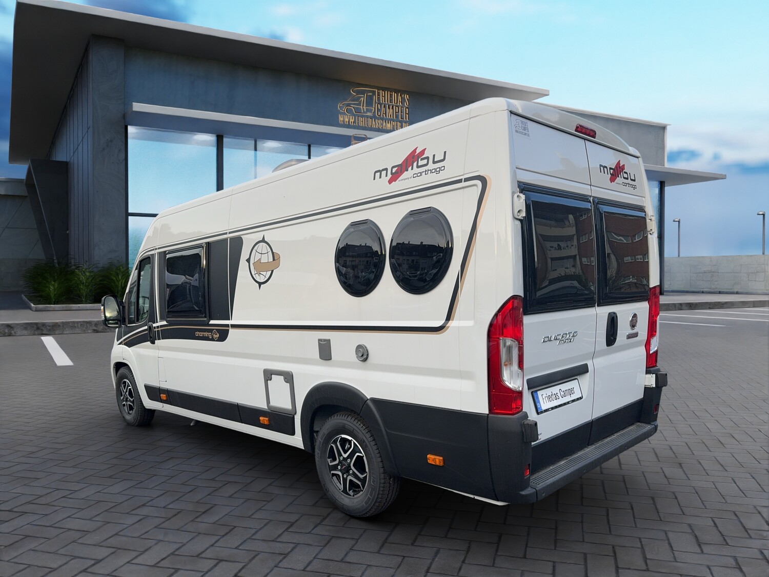Malibu Van first class - two rooms 640 LE RB viele Pakete,Abverkauf – Bild 4