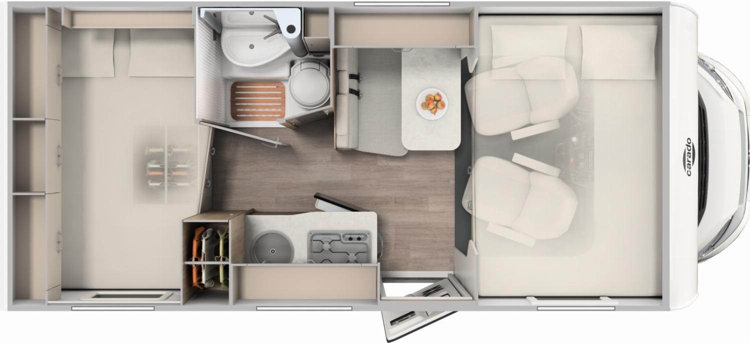 Grundriss Carado pro A 132