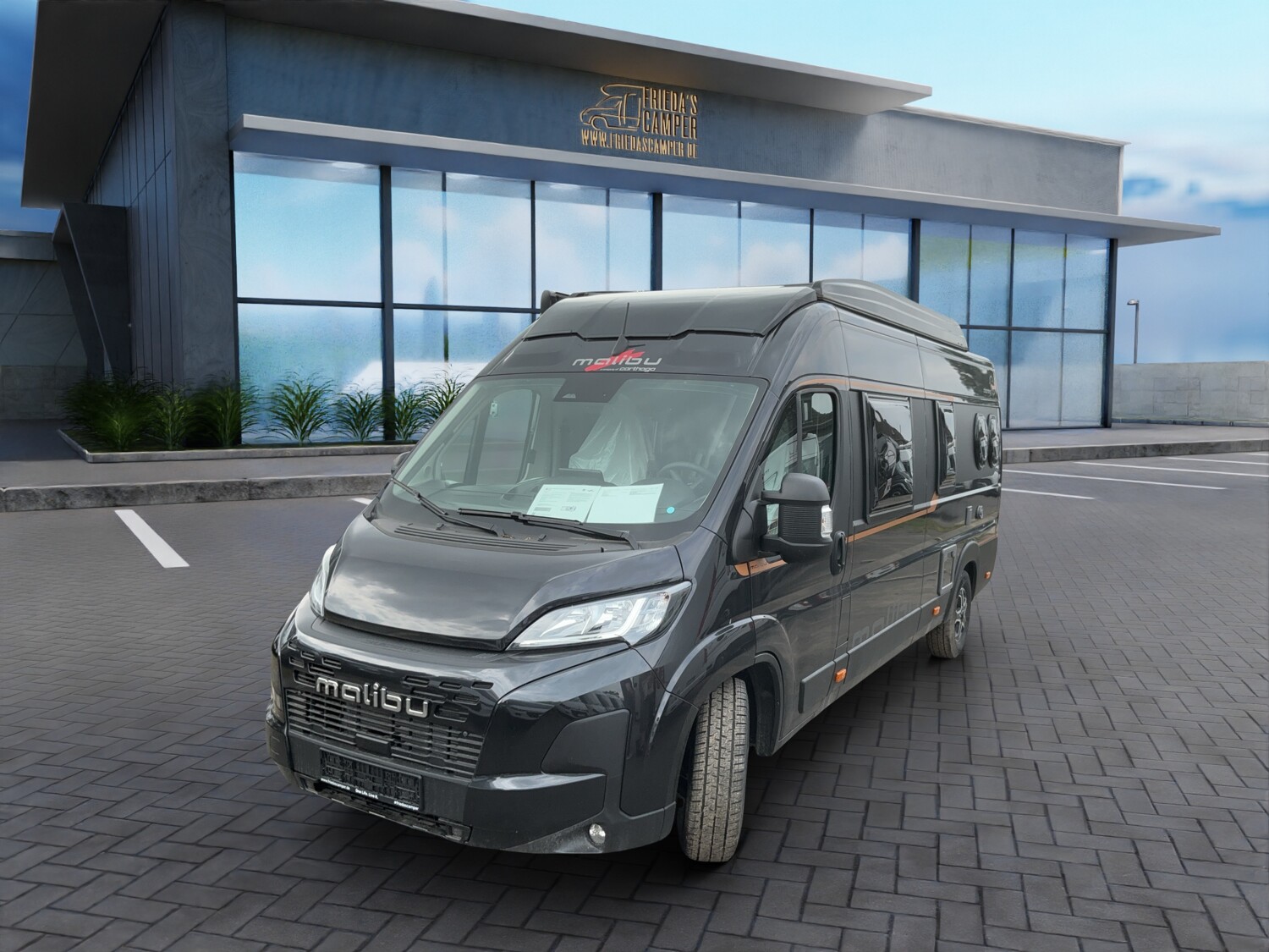 Malibu Van first class - two rooms 640 LE RB Viele Pakete,Abverkauf – Außenansicht
